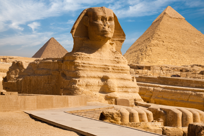Египетские пирамиды. / Фото: www.wallpapersafari.com