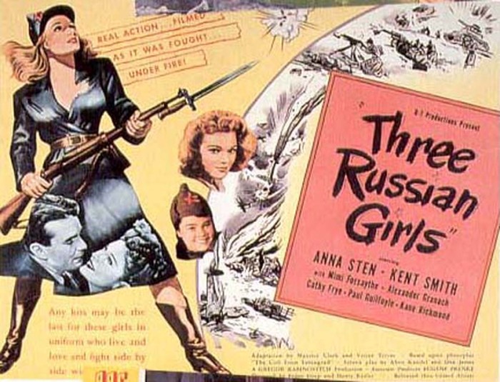 Плакат фильма «Три русские девушки».  / Фото: www.regnum.ru