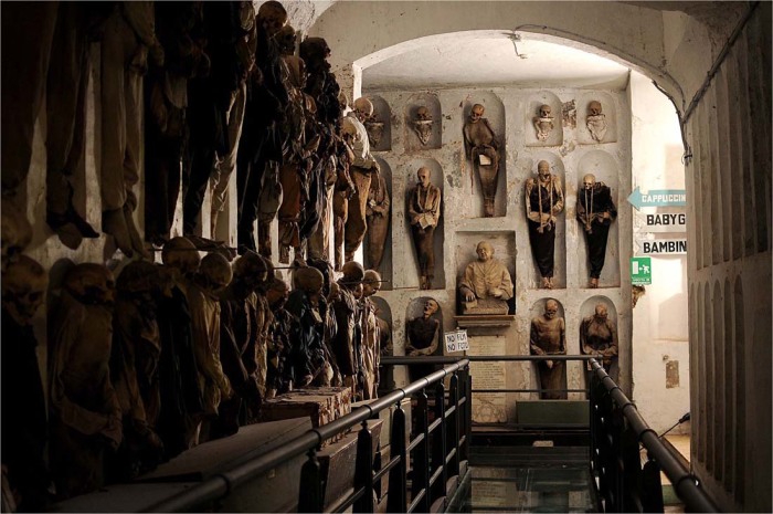 Capuchin Monastery Catacombs. / Фото: www.giulioazzarello.net