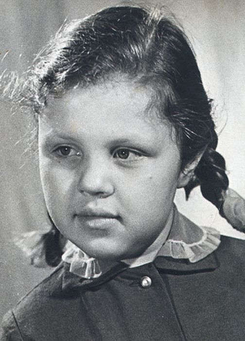 Марина Алексеева в детстве. / Фото: www.lichnosti.net