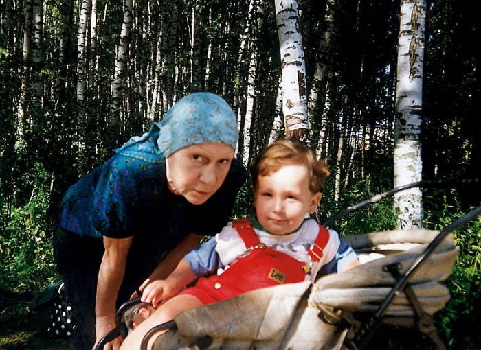 Елизавета Никищихина с внуком. / Фото: www.7days.ru