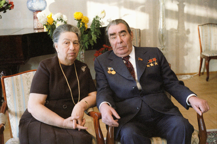 Виктория Петровна и Леонид Ильич Брежневы. / Фото: www.zaya.su
