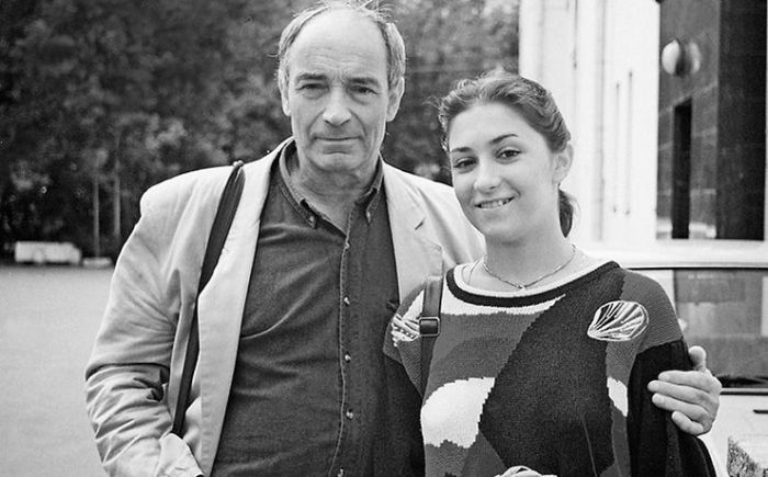 Валентин Гафт с дочерью Ольгой. / Фото: www.eb26.ru