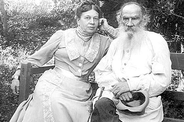 Софья и Лев Толстые. / Фото: www.livejournal.com
