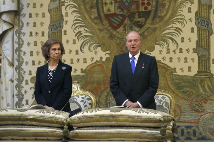 Хуан Карлос I де Бурбон и София Греческая, родители принца Фелипе. / Фото: www.zimbio.com