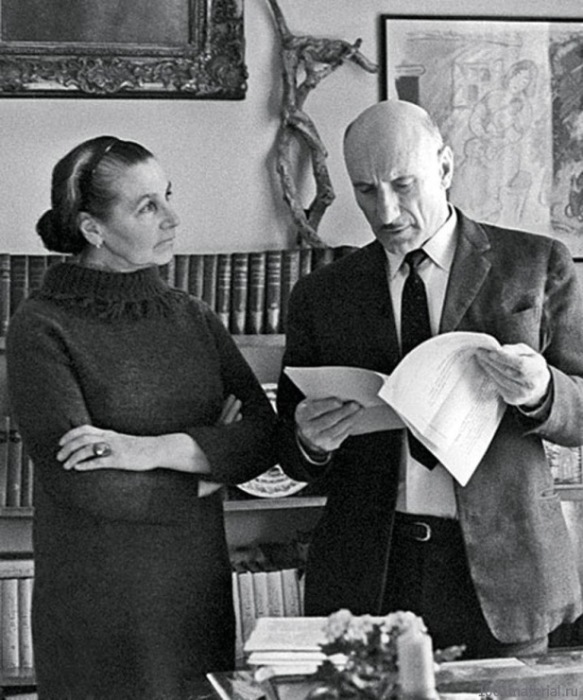 Сергей Герасимов и Тамара Макарова. / Фото: www.gallery.ru