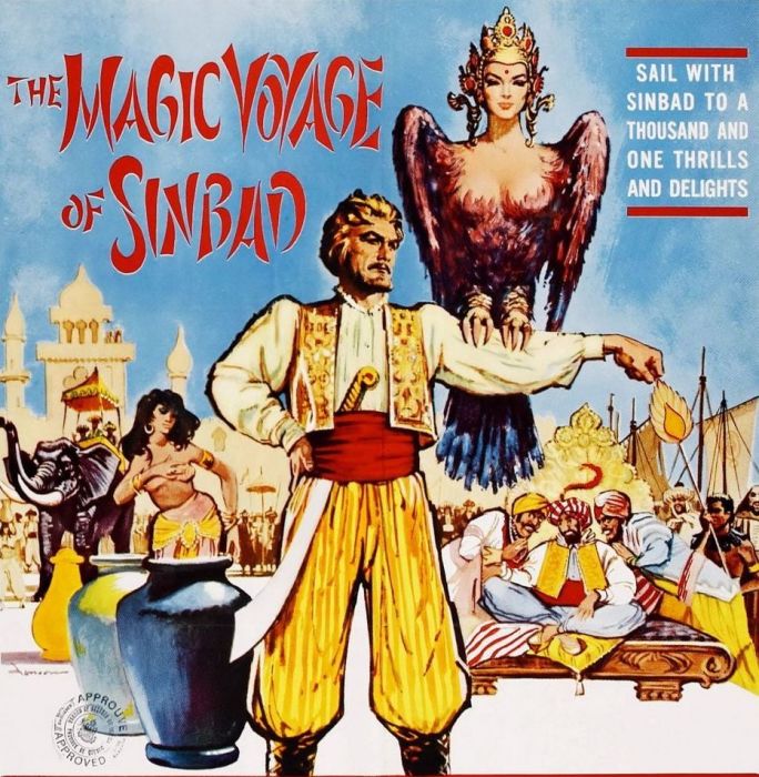 Плакат фильма «Волшебное путешествие Синдбада». / Фото: www.tmdb.org