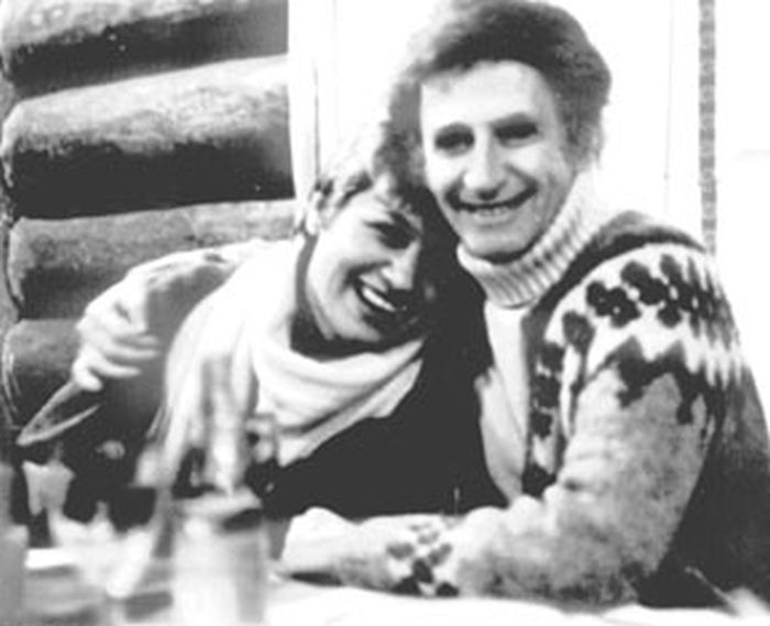 Галина с Марселем Марсо, 1971. / Фото: www.chayka.org