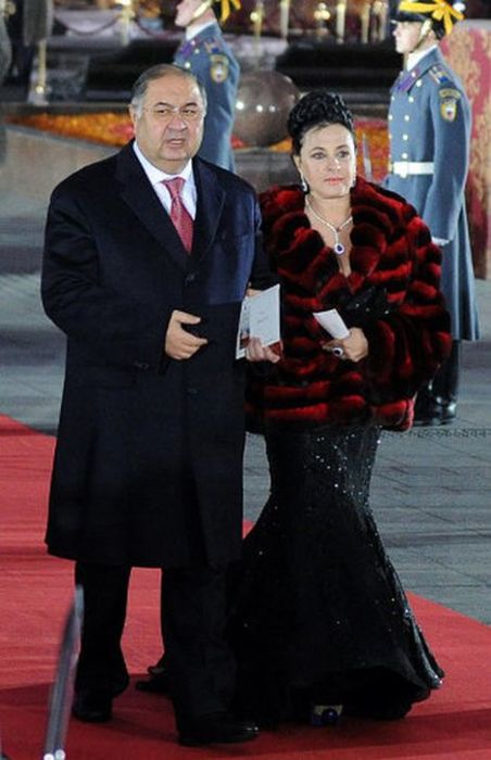 Алишер Усманов и Ирина Винер. / Фото: www.woman.ru