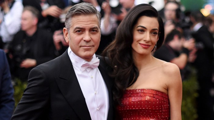 Джордж и Амаль Клуни пока не показывают своих детей. / Фото: www.starnote.ru