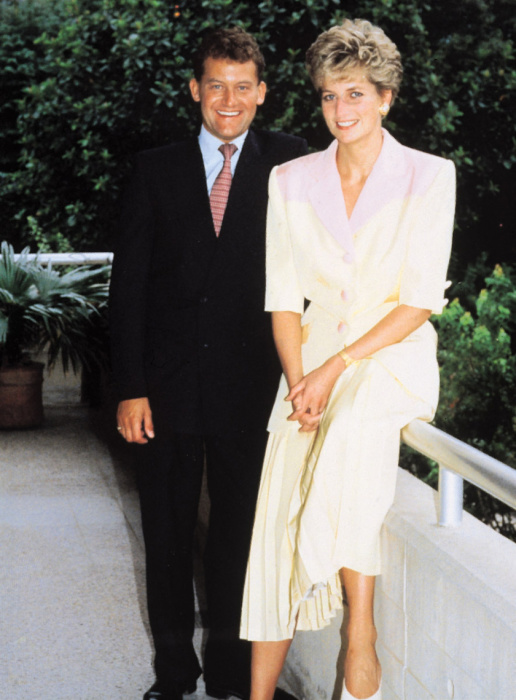 Пол Баррел и принцесса Диана. / Фото: www.indexvas.hu