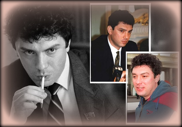 Борис Немцов в молодые годы.