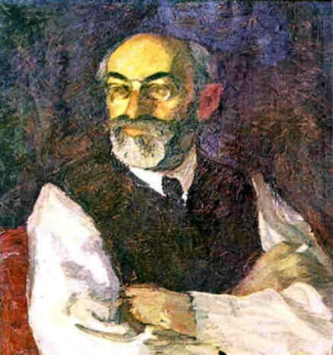 Михаил Гершензон. (1917). Автор: Л.О.Пастернак.