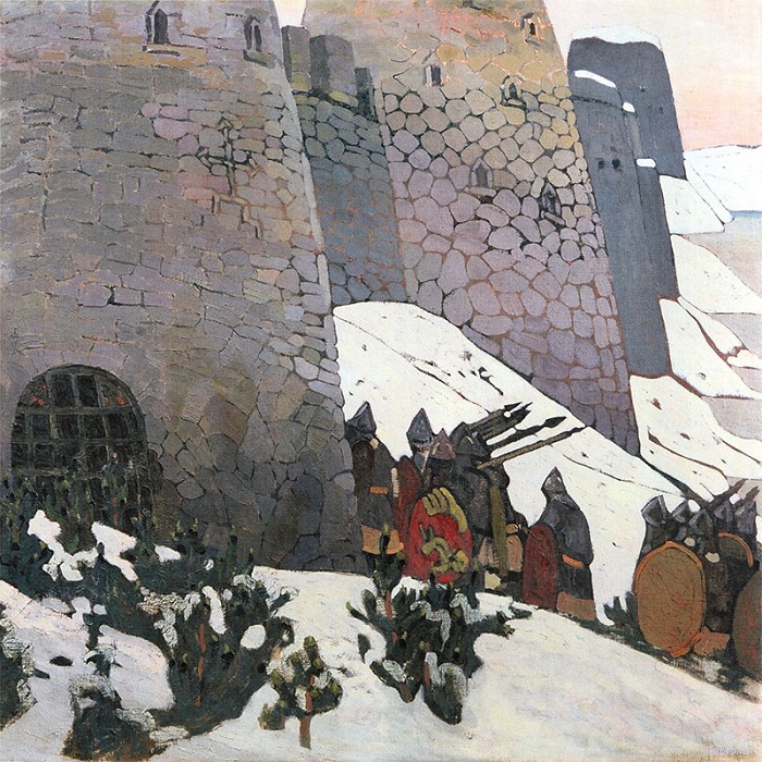 Н.К. Рерих. «Дозор». (1903).