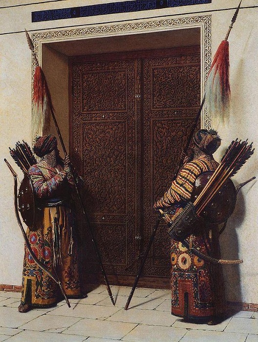 Двери Тамерлана (Тимура) . (1872). Автор: Василий Верещагин.