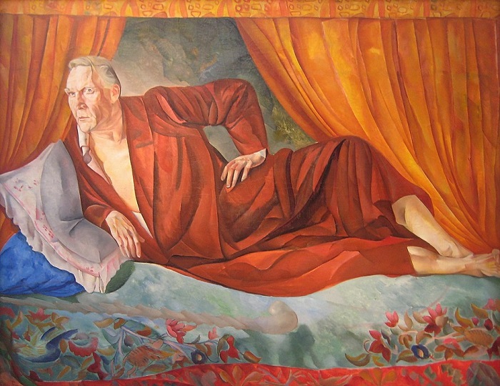 «Портрет Федора Шаляпина». (1923 год). Автор: Борис Григорьев.