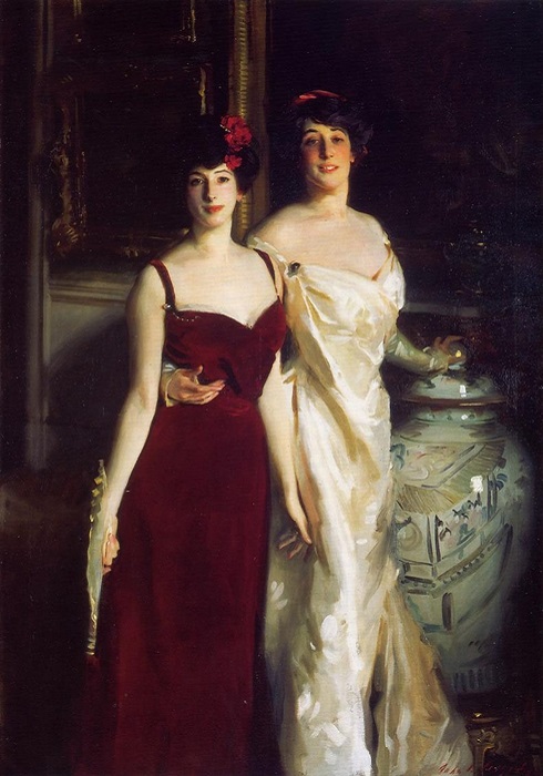 Энни и Бетти, Дочери Ашера и г-жи Вертхаймер (1901). Автор: Сингер Сарджент.
