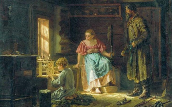 Мальчик-механик. (1871). Автор: Максимов Василий.