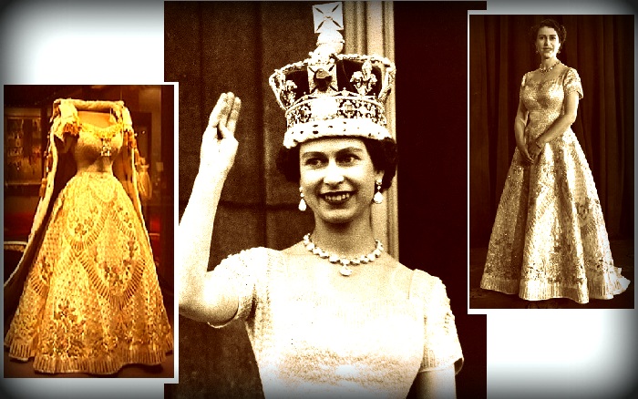 Коронационное платье Елизаветы II - одно из самых знаковых платьев ХХ века. 1953 год.