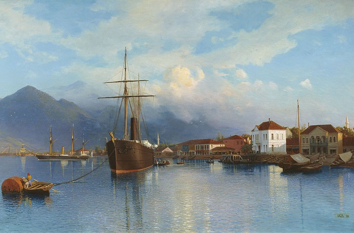 «Батум». (1881). Оренбургский музей изобразительных искусств. Автор: Л. Ф. Лагорио.