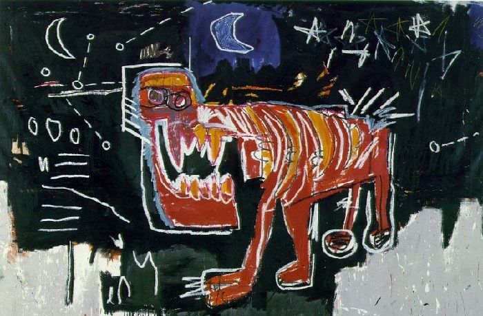 Собака. (1982). Автор: Жан-Мишель Баския.