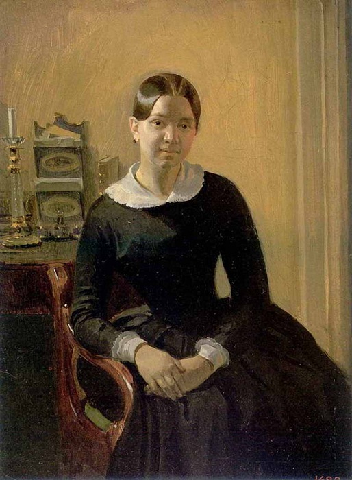  «Портрет Анны Петровны Жданович». Автор: П. Федотов.