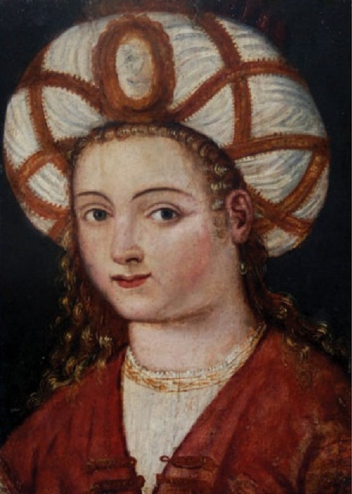Роксолана. Неизвестный художник. Начало 16 века.