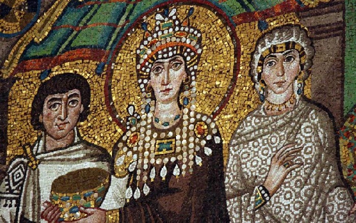 Мозаика Базилики Сан-Витале. Равенна.