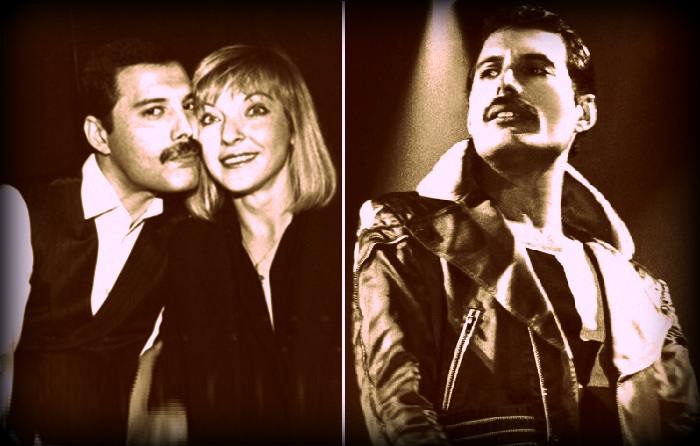Freddie Mercury və Mary Austin.