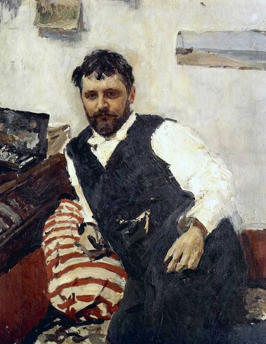 Портрет Константина Коровина. (1891). Автор: Валентин Серов.