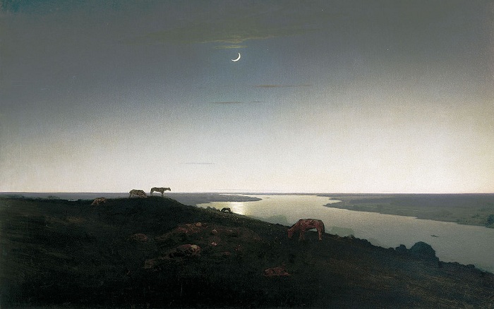 «Ночное» (1905—1908). Автор: Архип Куинджи.