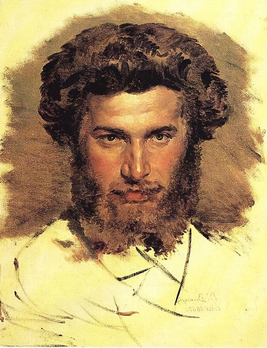 Портрет Архипа Куинджи. Автор: Виктор Васнецов.
