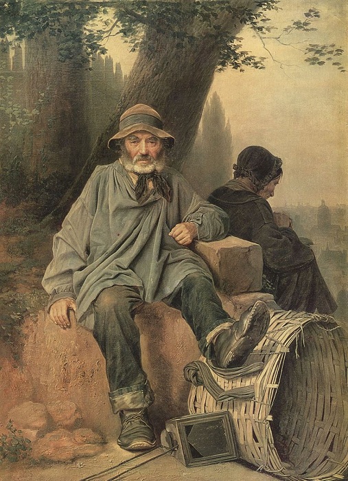  Парижские тряпичники. (1864). Автор: В.Перов.