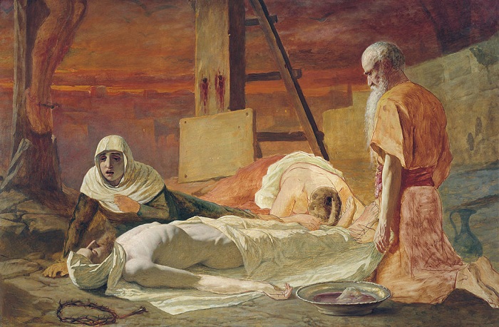 Снятие с креста. (1878). Автор: В.Перов.
