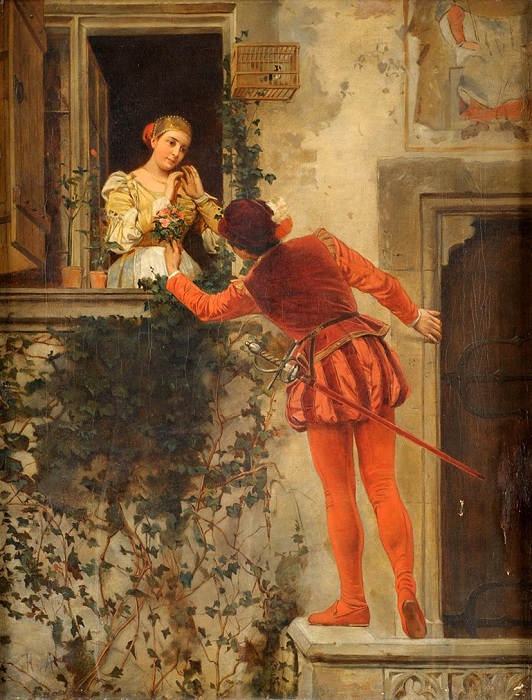«Ромео и Джульетта». Автор: Генрих фон Анджели. 