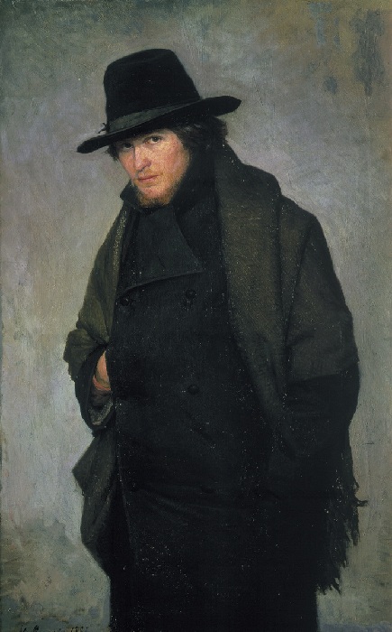«Студент». (1881 год). Автор: Н. Ярошенко.