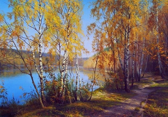 Русский пейзаж от Сергея Басова.