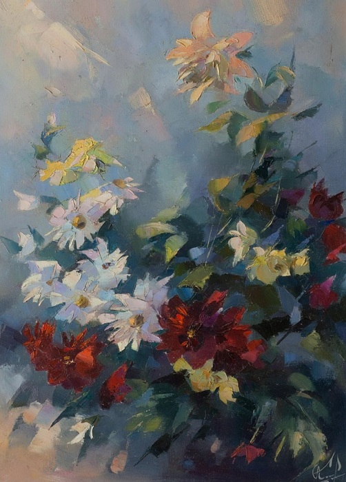 «Цветы». Автор: Валентина Козяр.