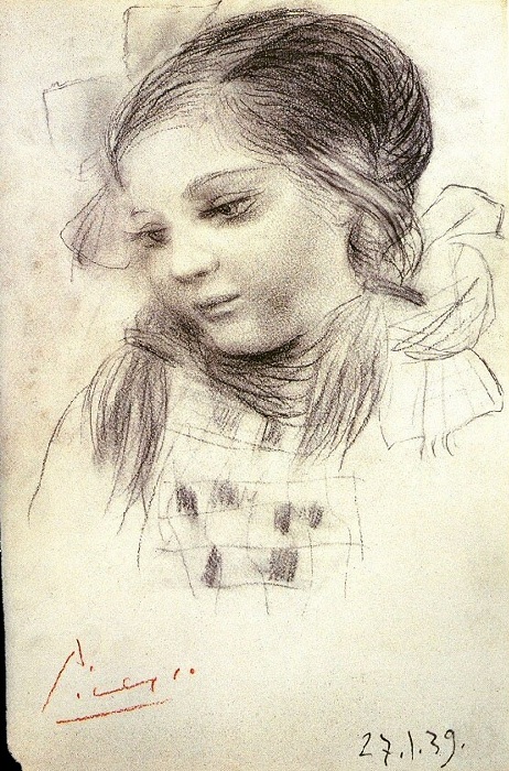 Пабло Пикассо, «Портрет дочери Майи», 1939.