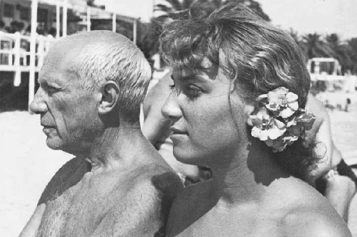 Пабло Пикассо и Майя, август 1952