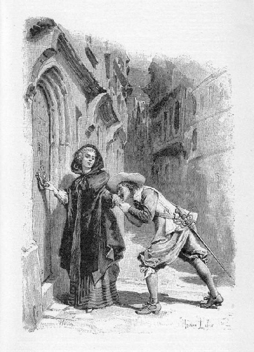 «В порыве страсти».(1894). Автор: Морис Лелуар.