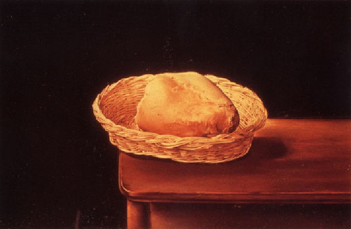 «Корзинка с хлебом». Автор: Сальвадор Дали. 