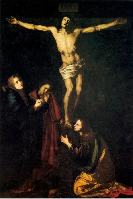 Иисус на кресте. Автор: Хусепе де Рибера. 
