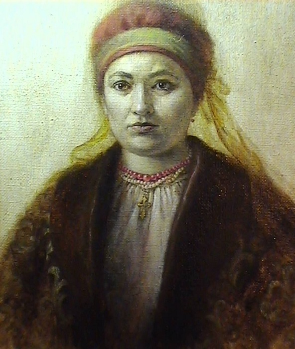 Анна Золотаренко - третья жена Богдана Хмельницкого.