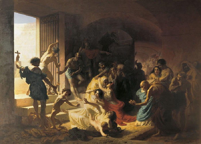  «Христианские мученики в Колизее». Автор: Константин Флавицкий.