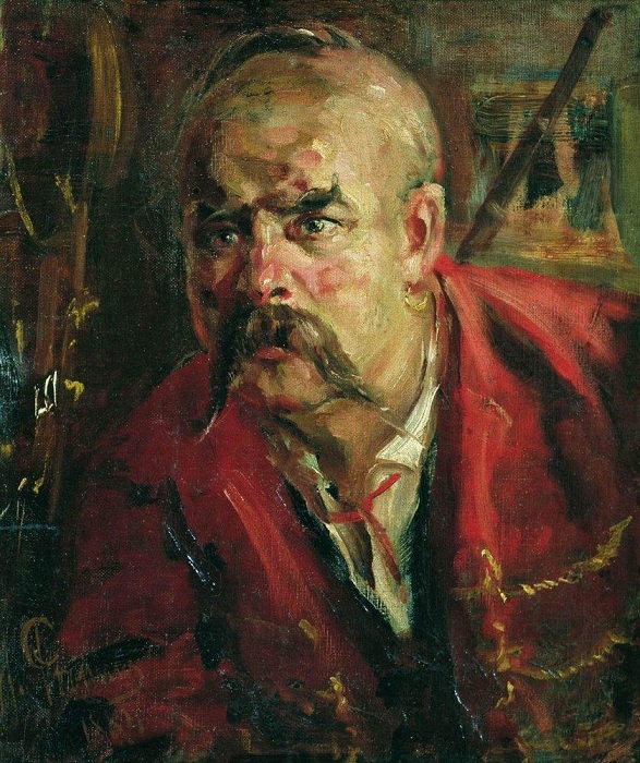 Запорожец. 1884 Илья Репин.