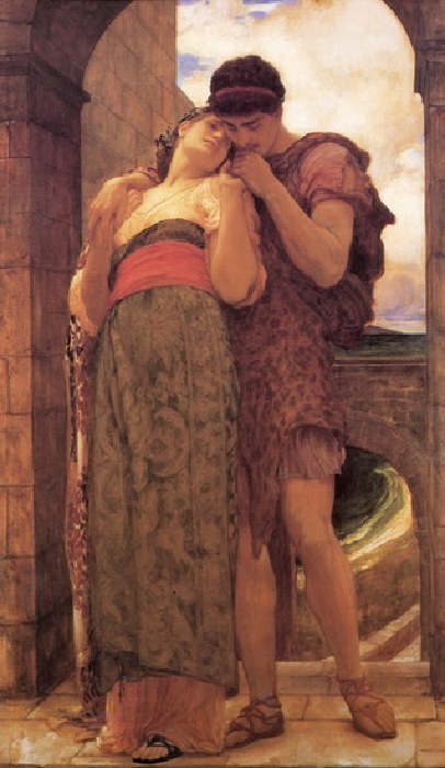 «Молодые супруги». (1882 год). Автор: Фредерик Лейтон.