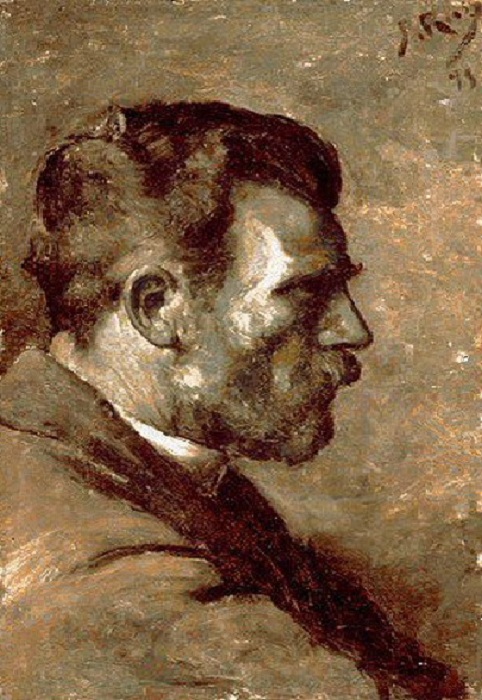 Хосе Руис - отец художника. Автор Пабло Пикассо.