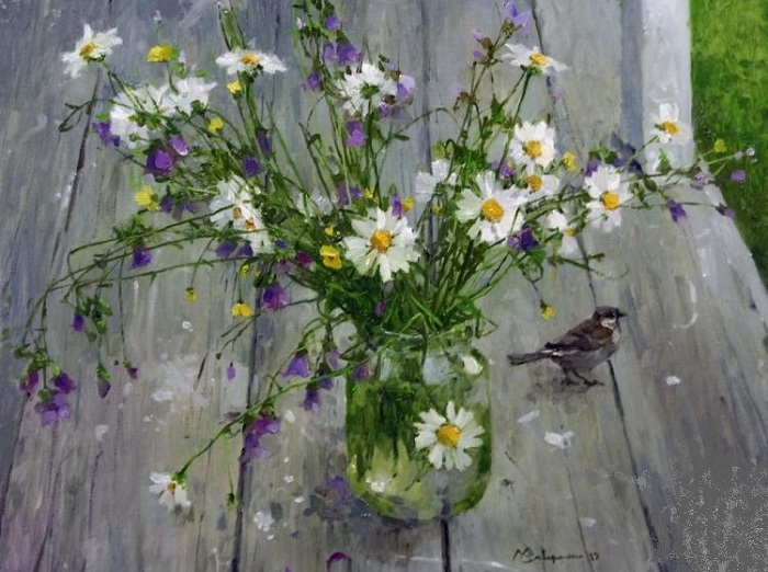 «Полевые цветы» от Алексея Савченко.