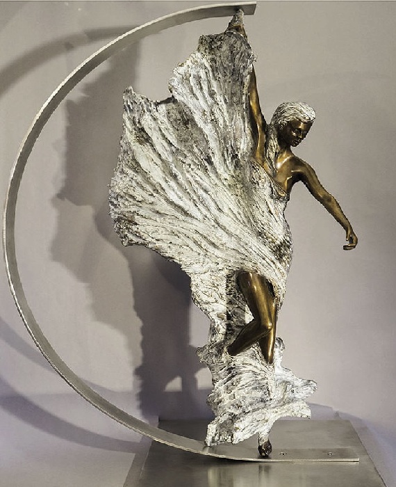 MILENA. Бронзовые скульптуры от Натали Сегуин.